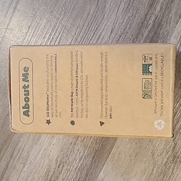 Go BioHome Compostable Dog Poop Bag 120 counts pink - Picture 5 of 7